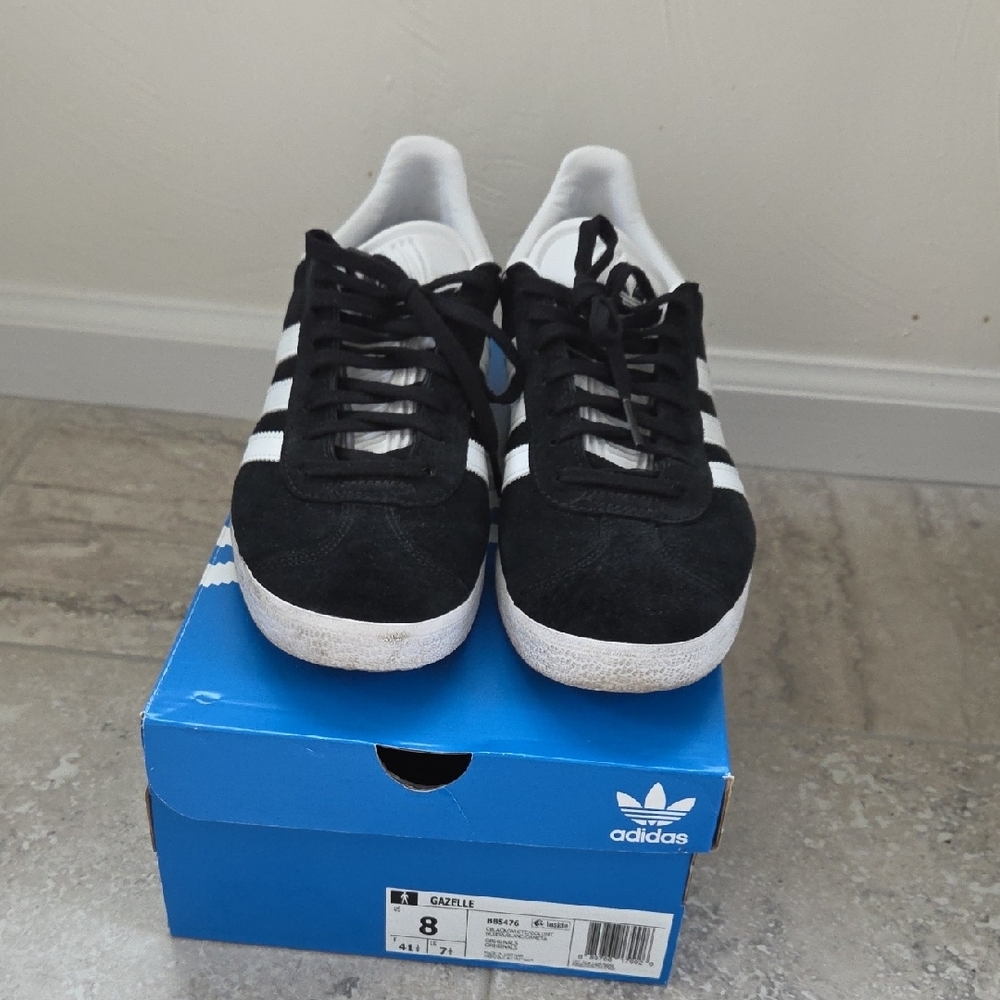 Adidas Black and White Sneakers